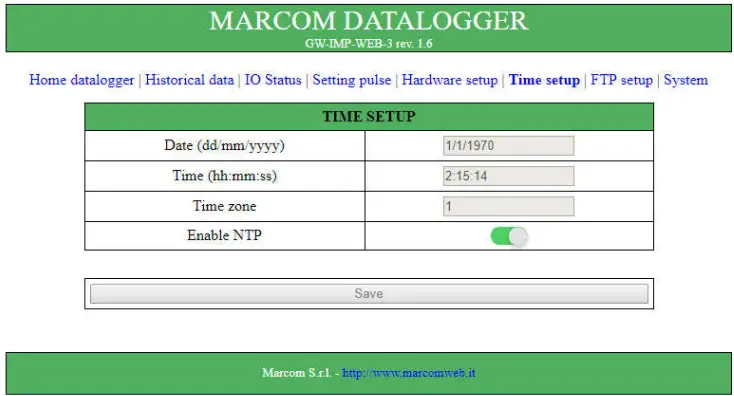 MarCom GW-IMP-WEB-4 Web Counter Datalogger-fig9