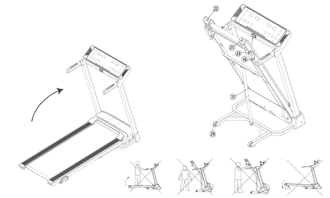 CHRISTOPEIT TM 650S Sport Treadmill fig 4