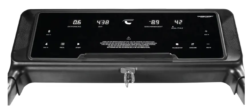 CHRISTOPEIT TM 650S Sport Treadmill fig 9