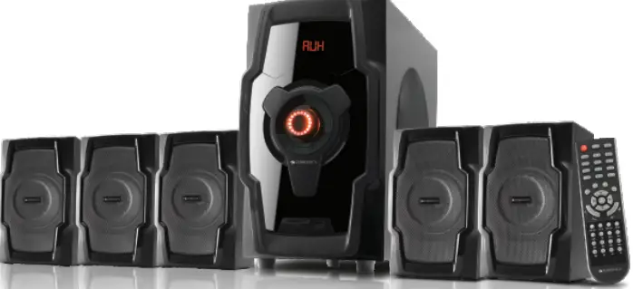 ZEBRONICS ZEB-BT8490RUCF 5.1 Multimedia Speaker.