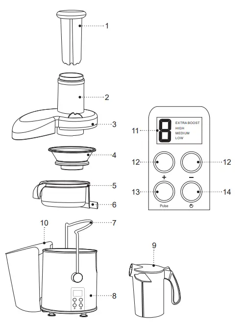 BRAYER-BR1705-Juicer-fig-1