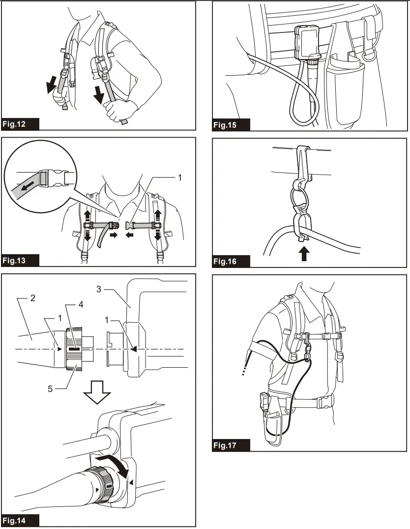 makita DUP361 Battery Powered Pruning Shears - FIG 3
