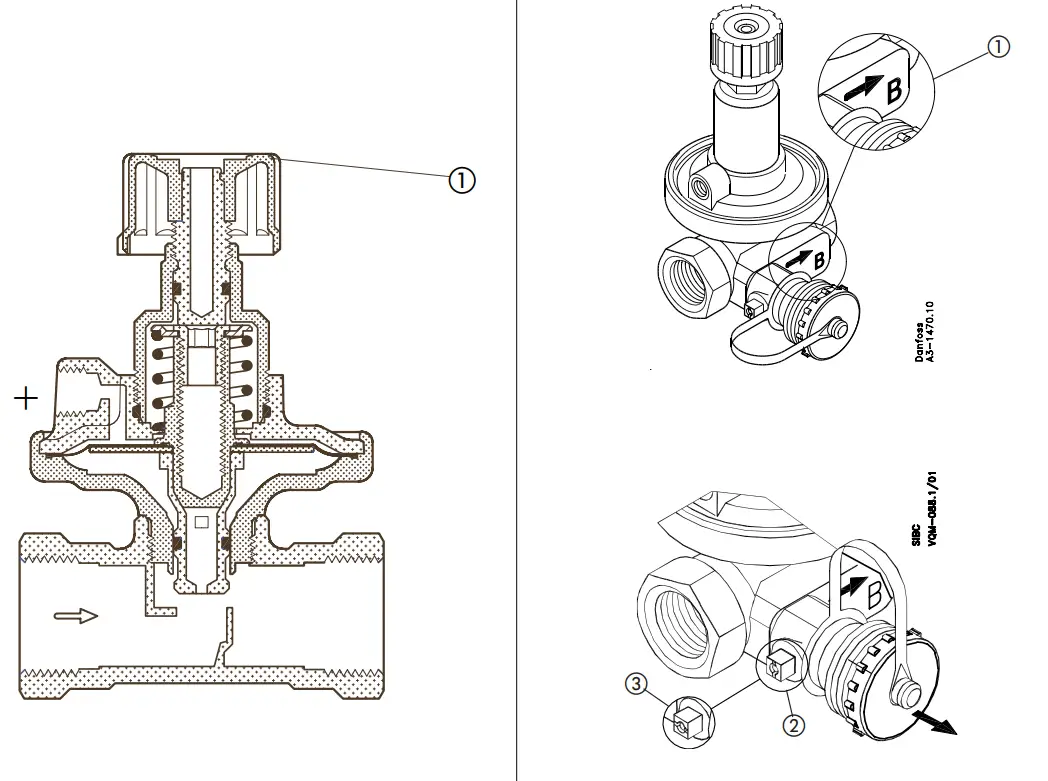 Danfoss Automatic Balancing Valves ASV P - fig 1