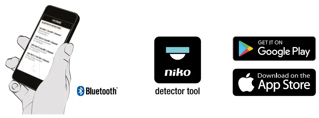 niko 353 752021 Presence Detector - App settings
