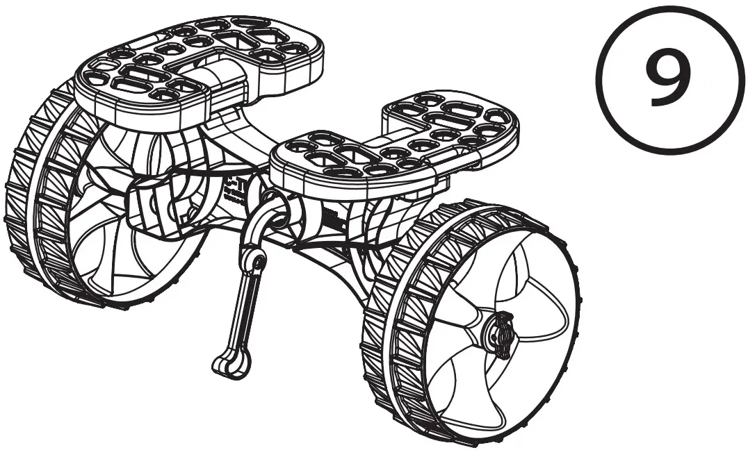 RAILBLAZA C Tug SandTrakz Cart - Figure 10