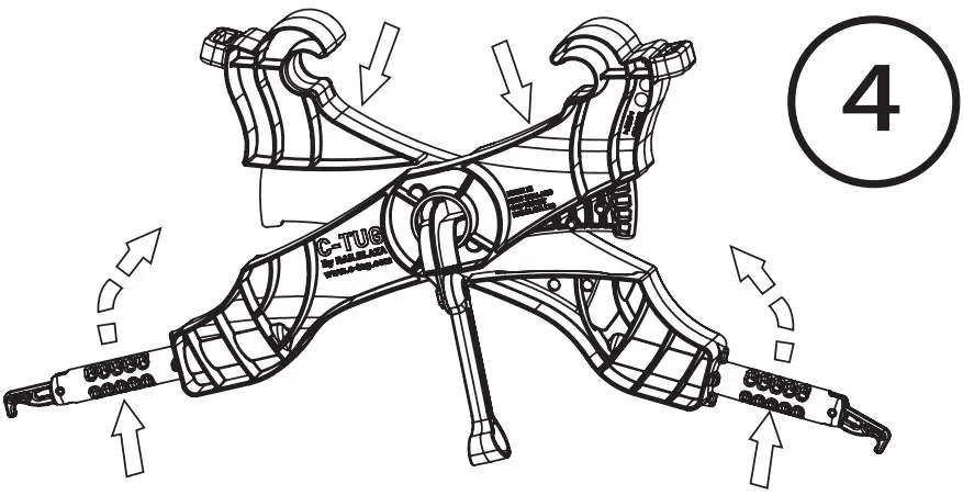 RAILBLAZA C Tug SandTrakz Cart - Figure 5