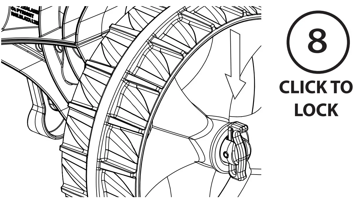 RAILBLAZA C Tug SandTrakz Cart - Figure 9