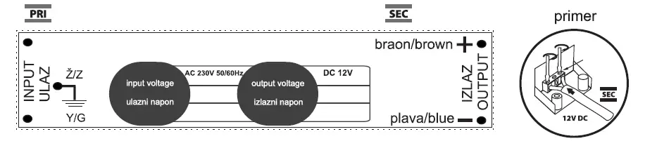 OPTONICA 6251 LED Waterproof Power Supply 1