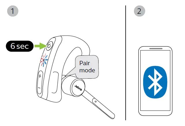Jabra Perform 45 Bluetooth Headset fig 13