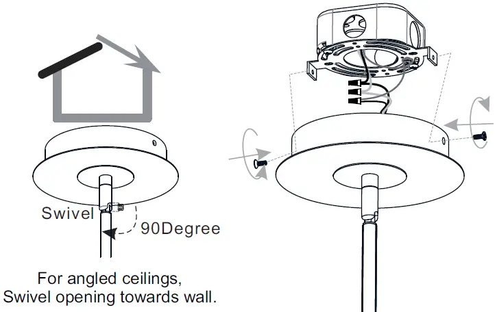 QUOIZEL-PCAZA340MBK-Azalea-LED-40-inch-Matte-Black-Island-Light-Ceiling-Light-Installation-Guide-FIG-10