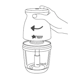 tommee tippee Quick Chop Baby Food Blender fig 5
