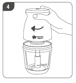 tommee tippee Quick Chop Baby Food Blender fig 5