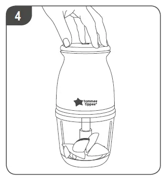 tommee tippee Quick Chop Baby Food Blender fig 8