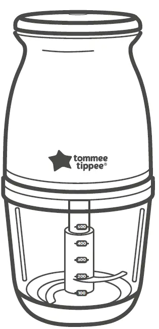 tommee tippee Quick Chop Baby Food Blender product