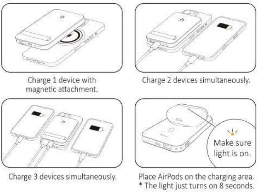 ADAM GRAVITY C2 Magnetic Wireless Charging Power Bank - Figure 2