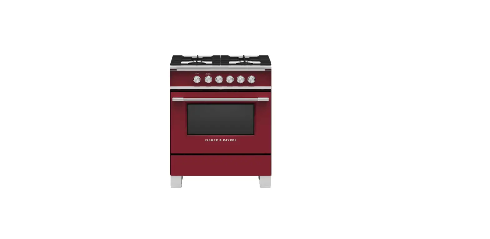 Fisher Paykel Or30scg4r1 30 Inch 4 Burners Gas Range User Guide