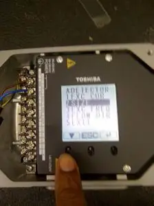 FIG 9 Toshiba Magmeter Installation and wiring