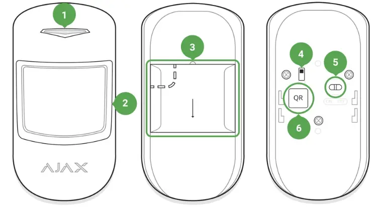 AJAX MotionProtect.MotionProtect Plus - Fig