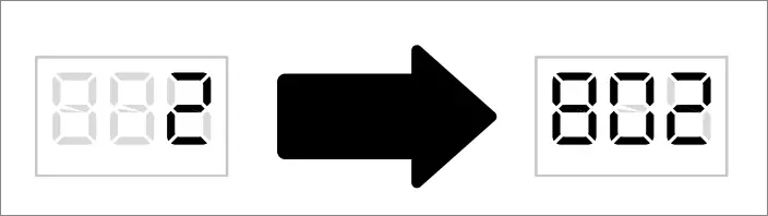 PURIFIAIR.620 - Operating display