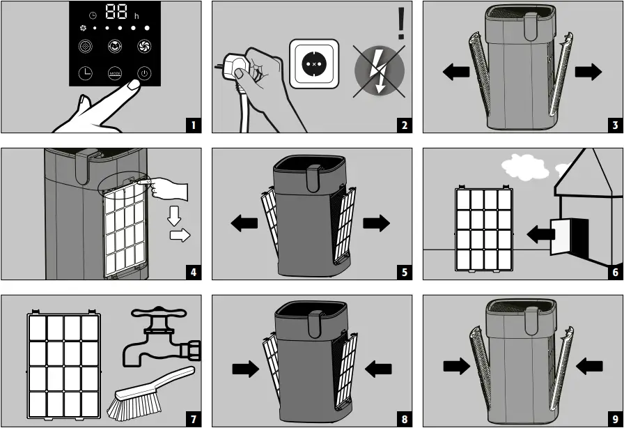 PURIFIAIR.620 - PLASTIC MESH PRE-FILTER