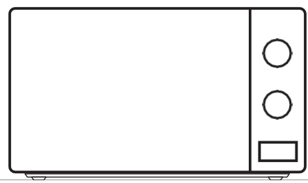 Hisense H20MOWP1 Glass Turntable 20L Manual Microwave Oven