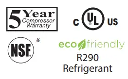 Perlick BC24 BC Series Flat Top Bottle Cooler - icon 1