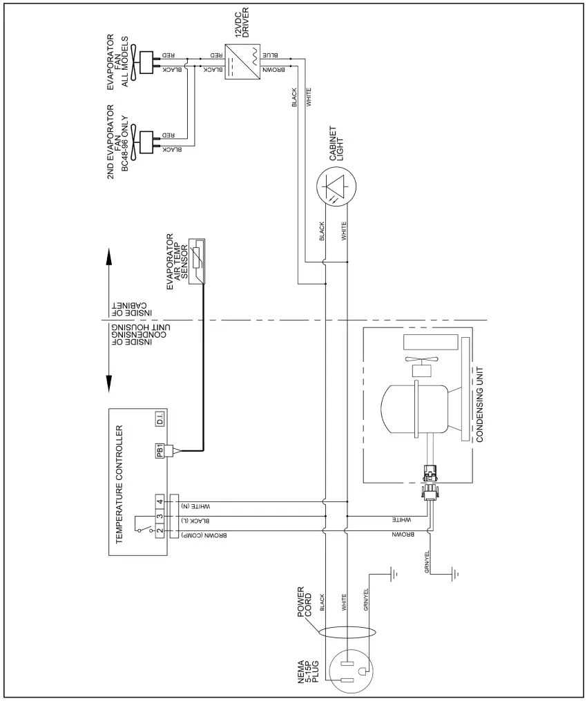 Perlick BC24 BC Series Flat Top Bottle Cooler - icon 5