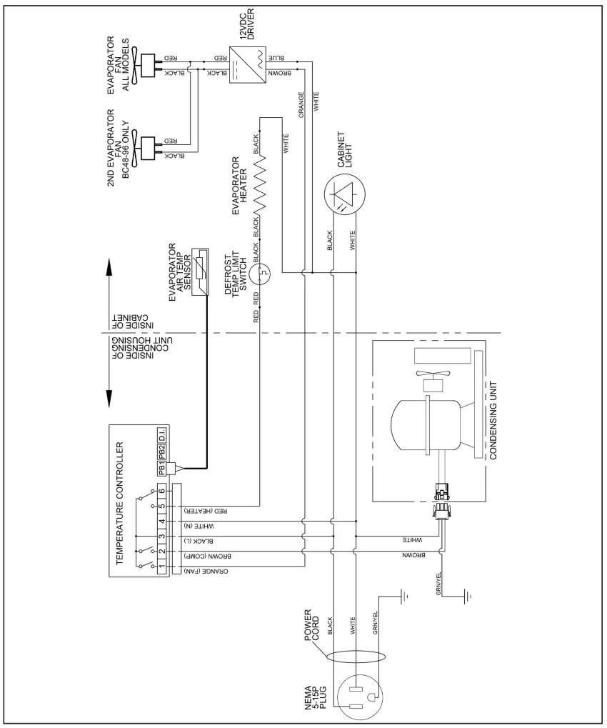Perlick BC24 BC Series Flat Top Bottle Cooler - icon 6