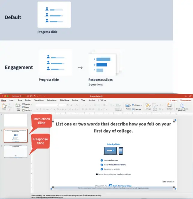 Poll Everywhere Activity Flow Types - DEFAULT FLOW 2