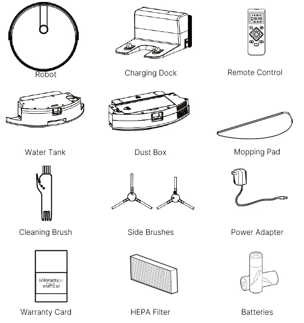 MODENA RV 6040 GXBK Robot Vacuum Cleaner-1