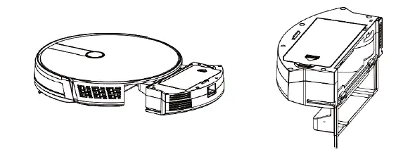 MODENA RV 6040 GXBK Robot Vacuum Cleaner-20