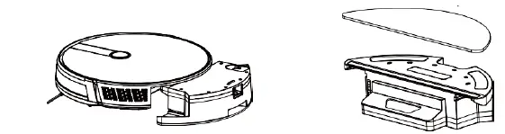 MODENA RV 6040 GXBK Robot Vacuum Cleaner-26