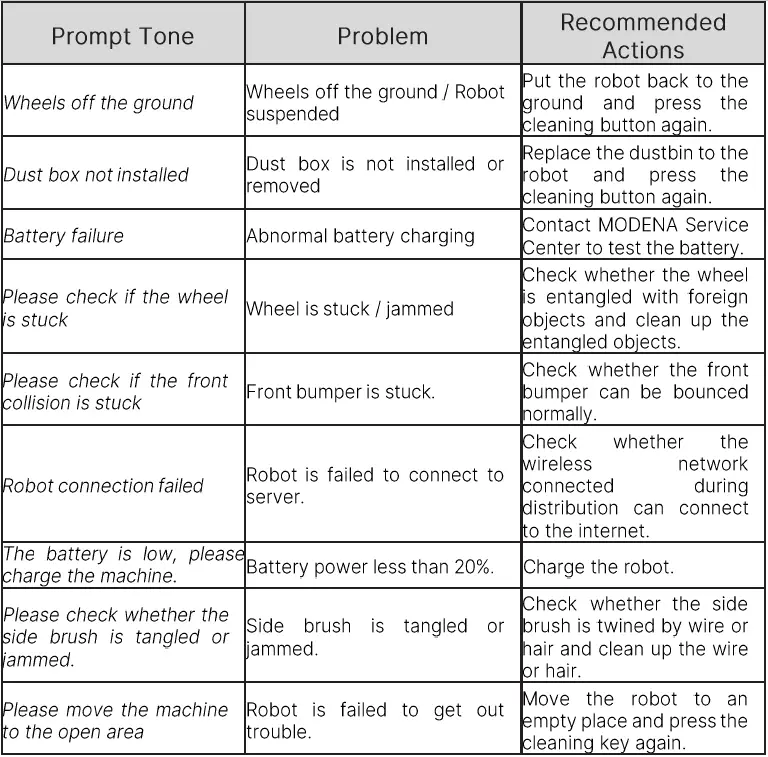 MODENA RV 6040 GXBK Robot Vacuum Cleaner-35
