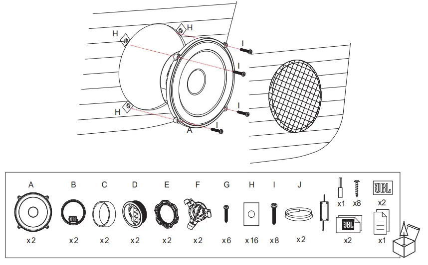 JBL Stadium 52CF Speaker System-fig3