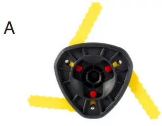 YARD GEAR Push-N-Load 3 Blade-a