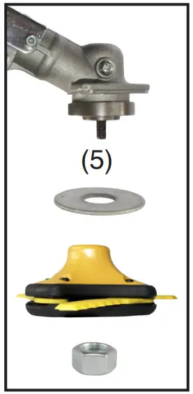 YARD GEAR Push-N-Load 3 Blade-shaft.