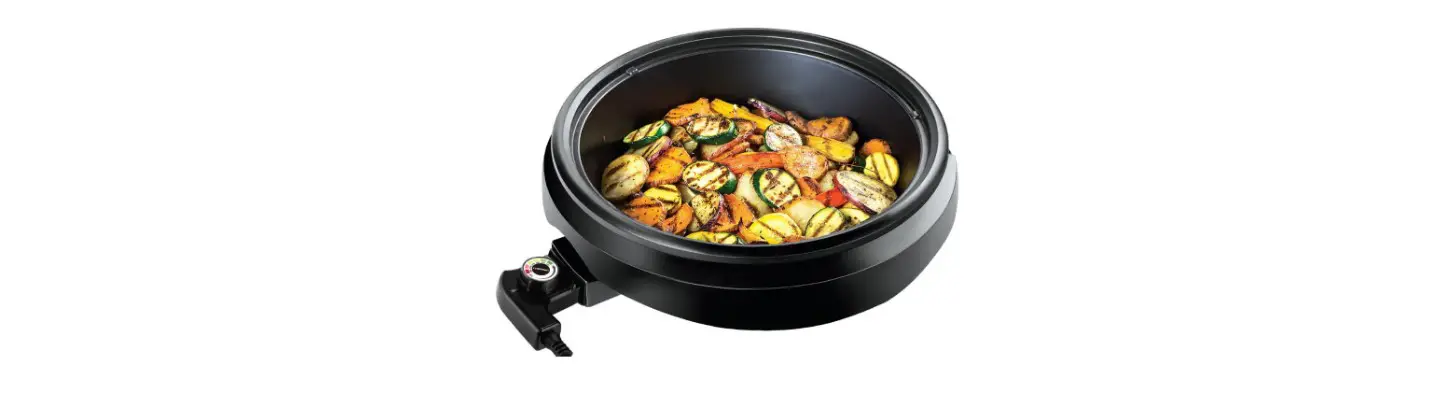 Chefman 3-in-1 Electric Indoor Grill Pot Temperature Control Operational Guide