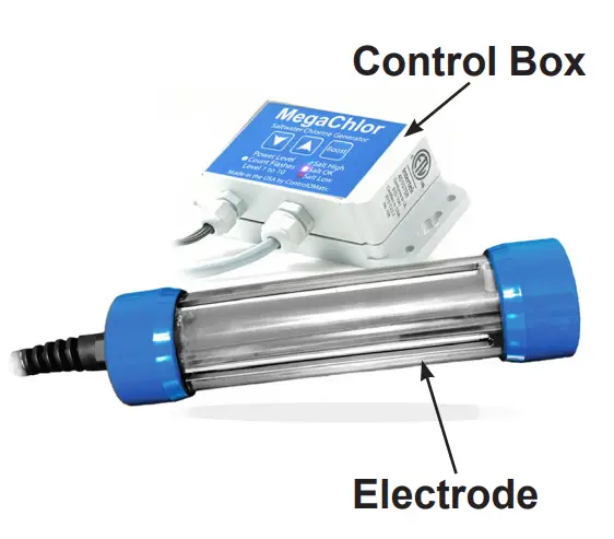 CONTROLOMATIC MegaChlor MegaChlor-CD Saltwater Chlorine Generators - fig