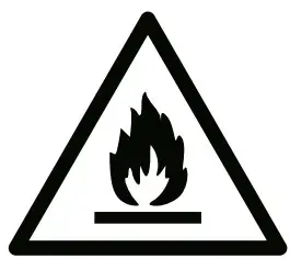 Caution Risk of Fire Icon