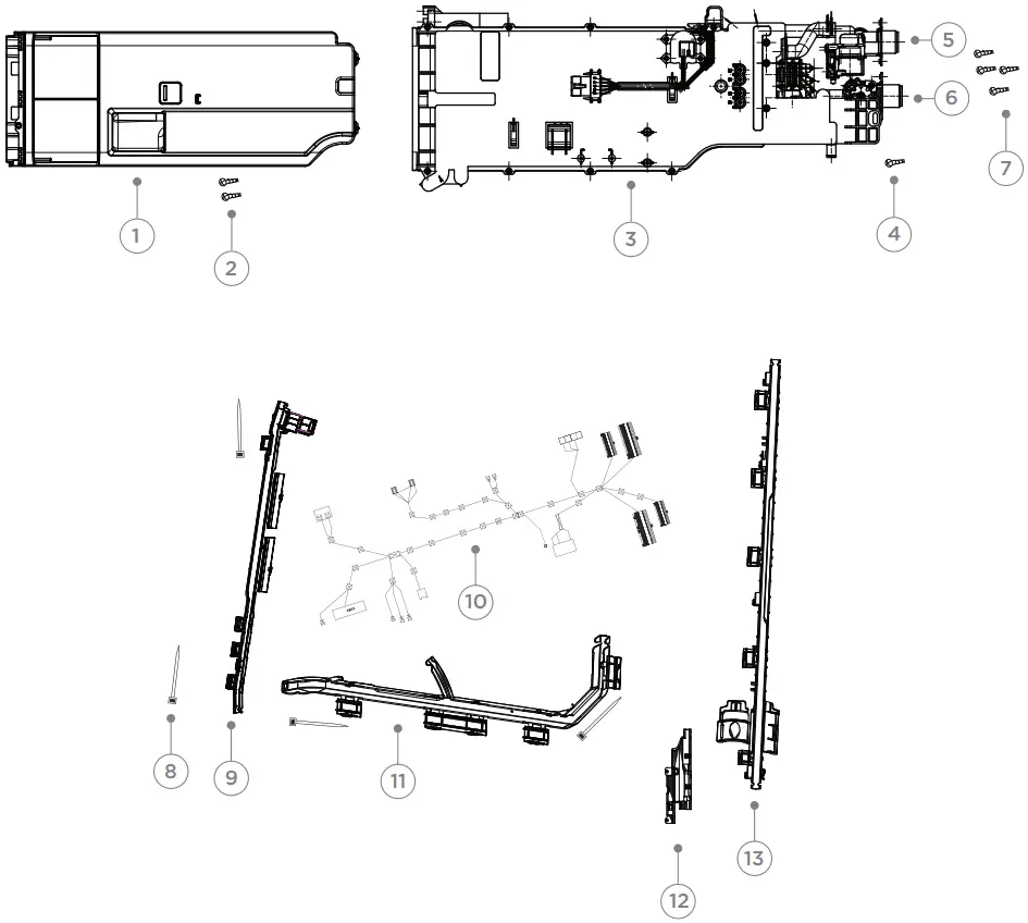 Dispenser & Wiring Components
