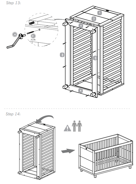 Silver Cross Greenwich Cot bed - fig 7