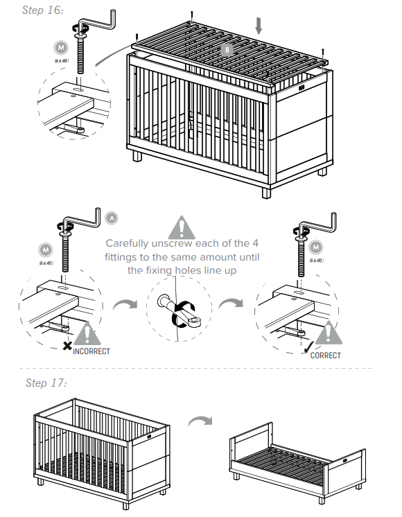 Silver Cross Greenwich Cot bed - fig 9