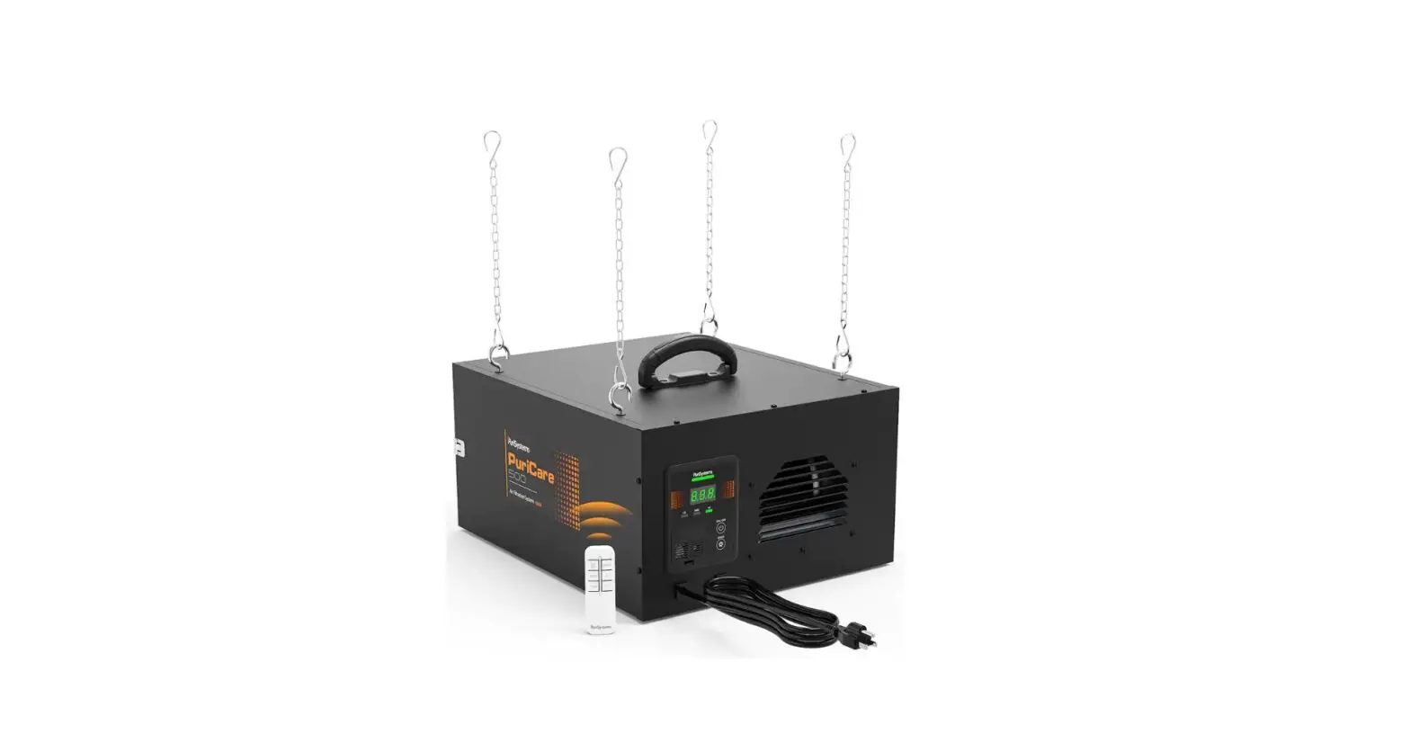 Purisystems Puricare 500 3-speed Remote Air Filtration System User Manual