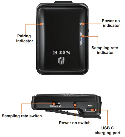 iCON AirMonPro Professional Wireless Monitor System - The Receiver 1