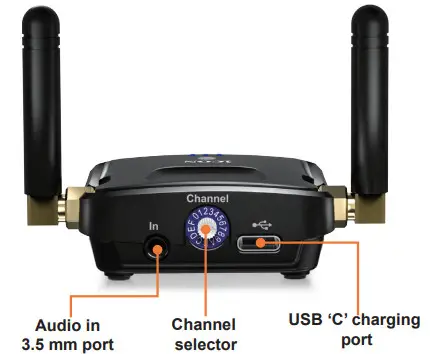 iCON AirMonPro Professional Wireless Monitor System - The Transmitter 2