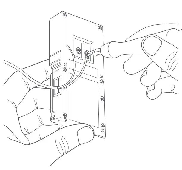 E234741 Video Doorbell 3 with Extra Battery and Ring Assist -Secure the wires