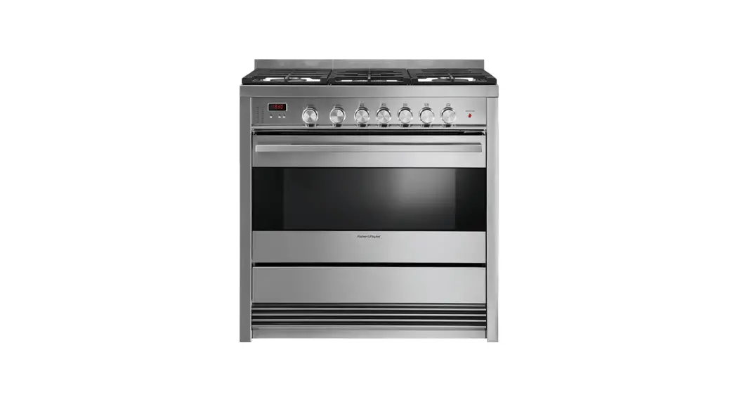 Fisher Paykel Or36sdg4x1 36 Inch 5 Burners Gas Range User Guide