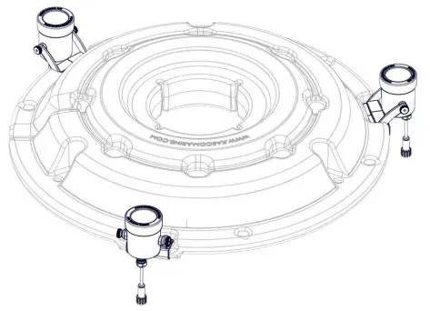 Kasco LED3C11, LED6C11 WaterGlow Composite-