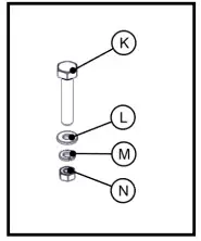 Kasco LED3C11, LED6C11 WaterGlow Composite-Replacement Parts