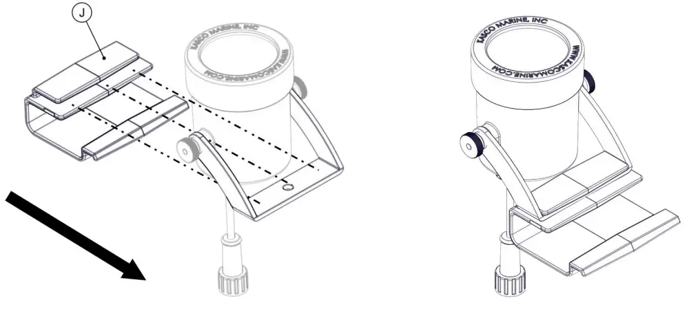 Kasco LED3C11, LED6C11 WaterGlow Composite-Step 4